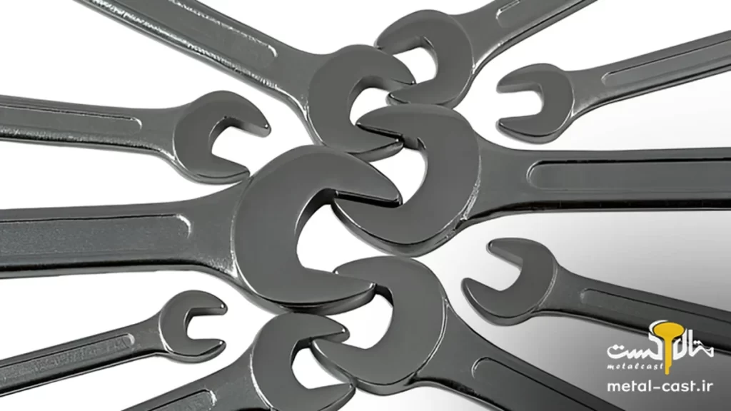 تصویر ابزار تولید شده با استیل کاربرد استیل در ابزار