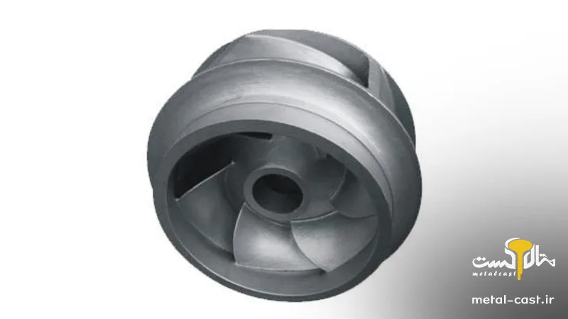 تصویر قطعه تولید شده چدن نایهارد چدن نایهارد